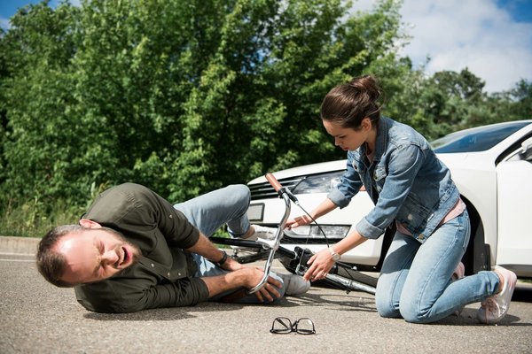 How can you check if a used car has been in a previous accident?